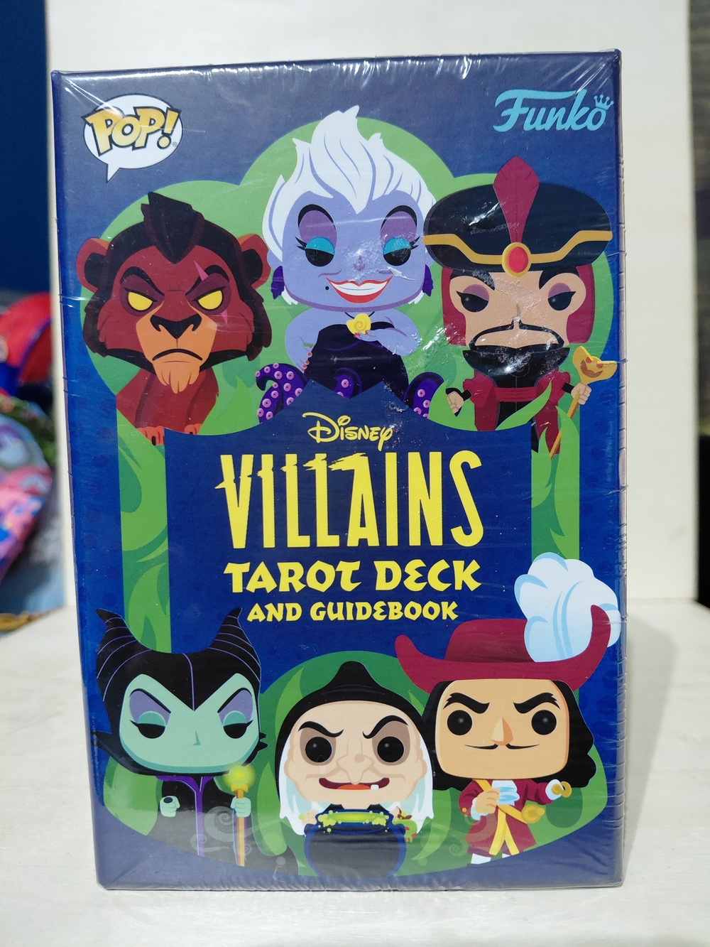 Funko Disney Villains Tarot Deck - Blue & Green Box